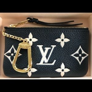 Louis Vuitton M80885 Bicolor KEY CLES POUCH Wallet TY2291 date code.